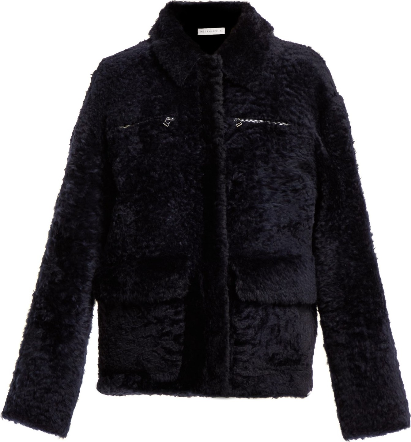 Inès & Maréchal Ete shearling jacket