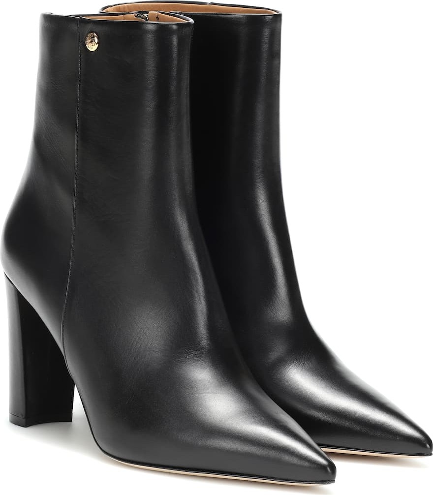 Tory Burch Penelope 90 leather ankle boots
