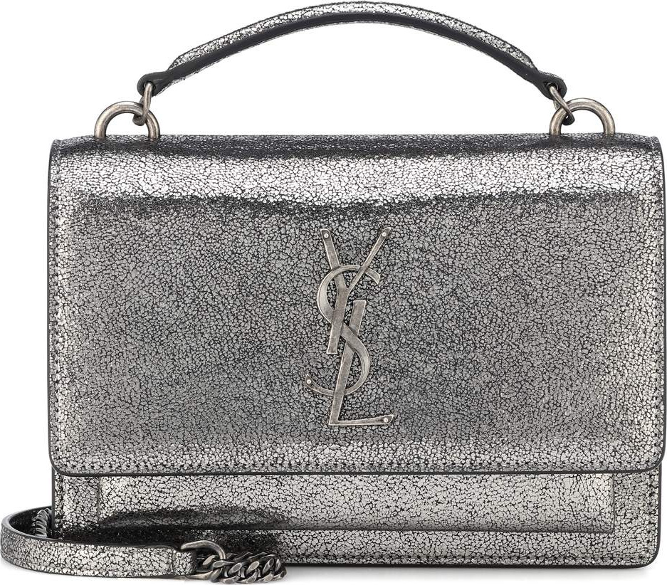 Saint Laurent Sunset Monogram leather shoulder bag