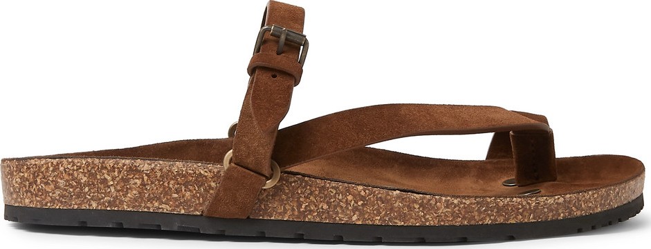 Saint Laurent Suede Sandals