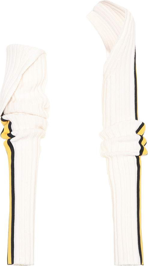 Calvin Klein 205W39NYC Striped wool sleeves