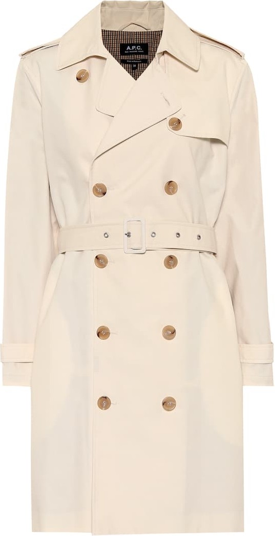 A.P.C. Joséphine cotton trench coat