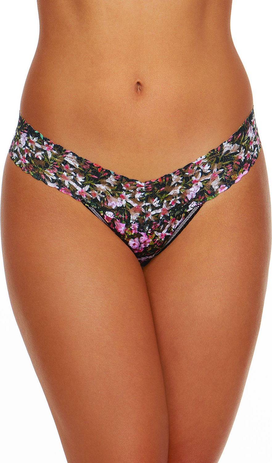 Hanky Panky Thumbelina Low-Rise Signature Lace Thong