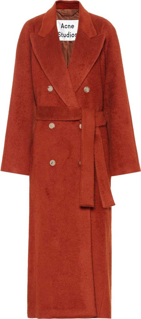 Acne Studios Mohair and wool-blend coat