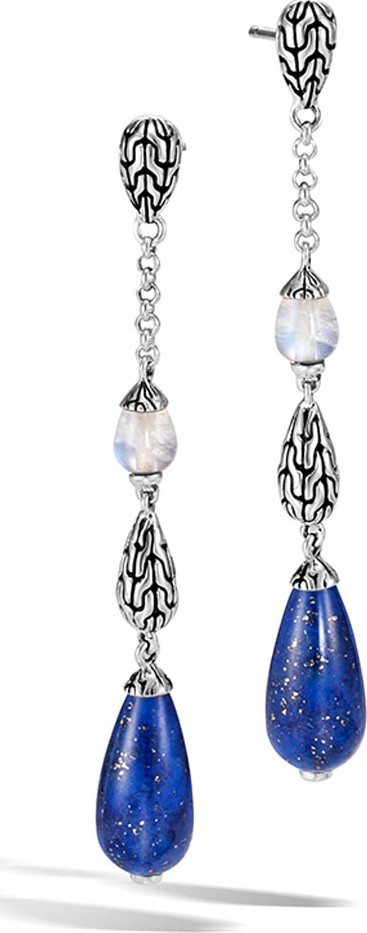 John Hardy Classic Chain Multi-Drop Earrings