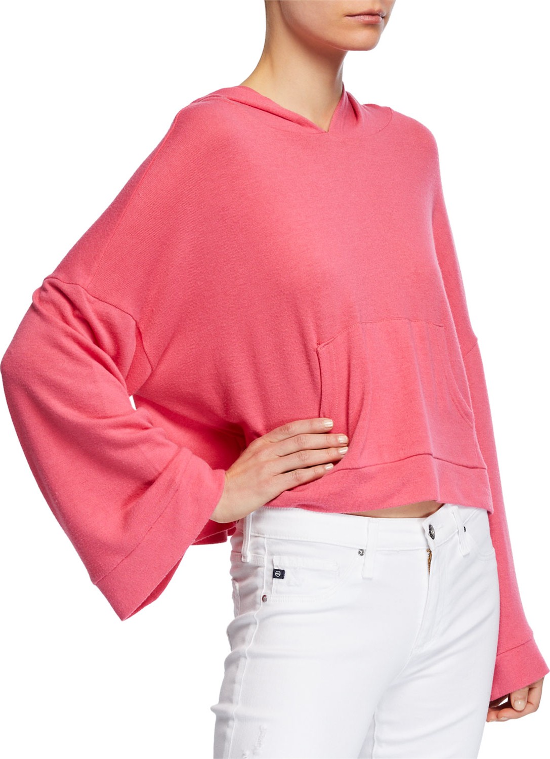 cupcakes and cashmere Phoenix Brushed Knit Hoodie