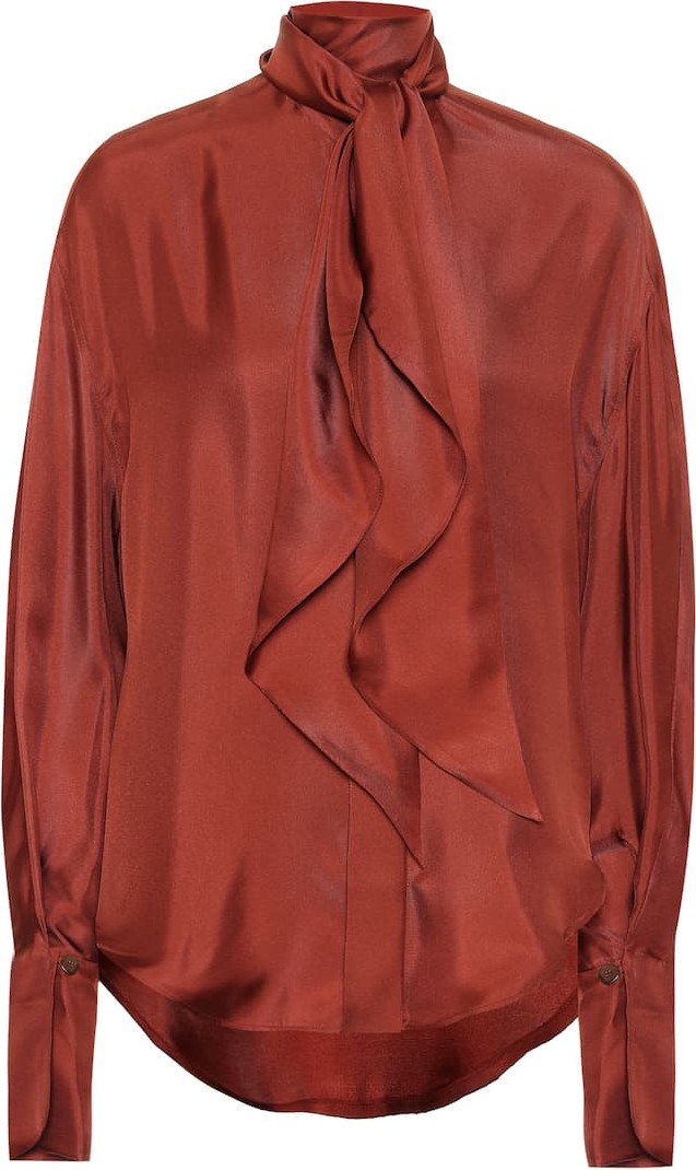 Petar Petrov Connor silk blouse