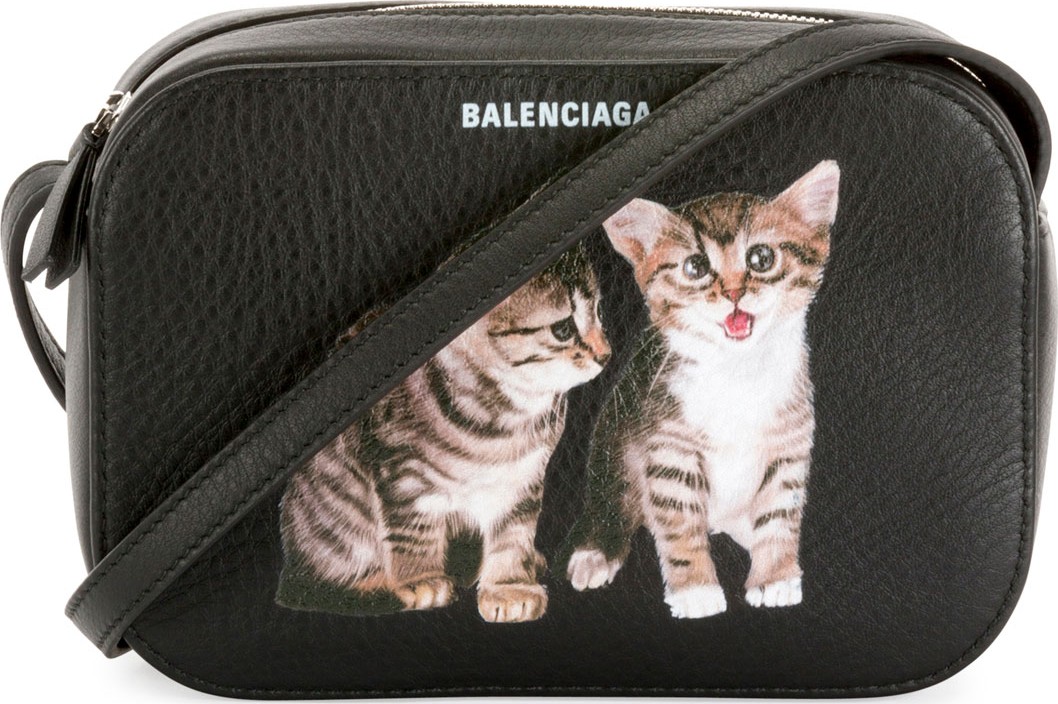 Balenciaga Everyday Camera XS Kittens Crossbody Bag