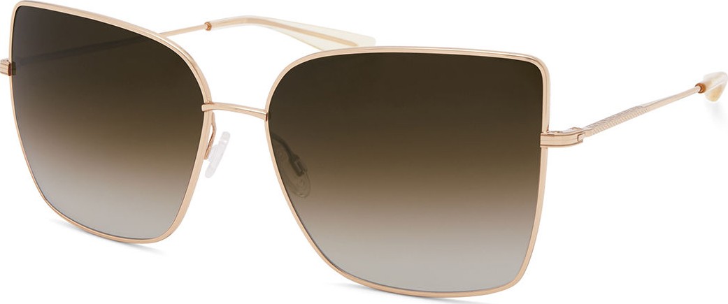 Barton Perreira Mystere Rectangle Titanium Sunglasses