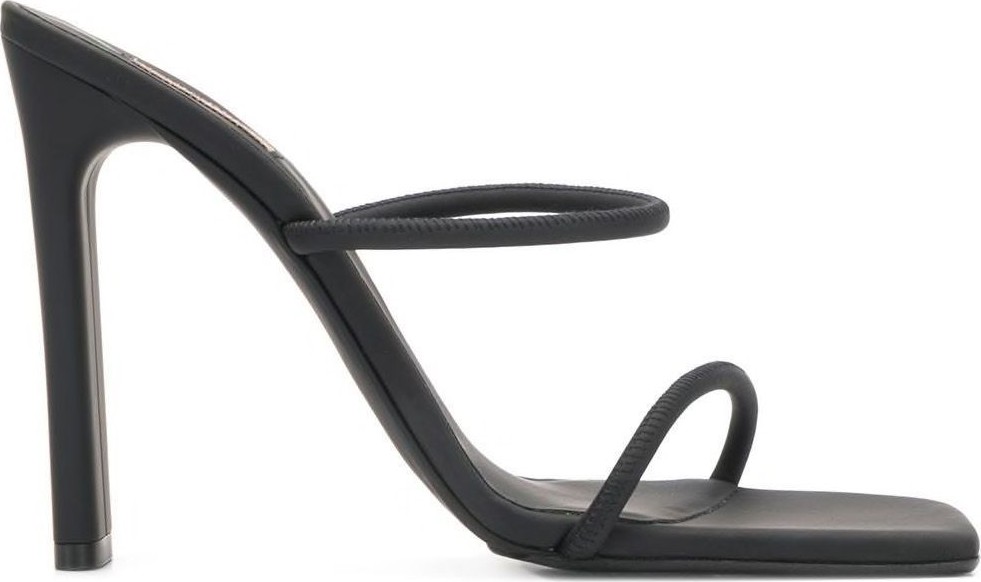 Yeezy Graphite minimal sandals