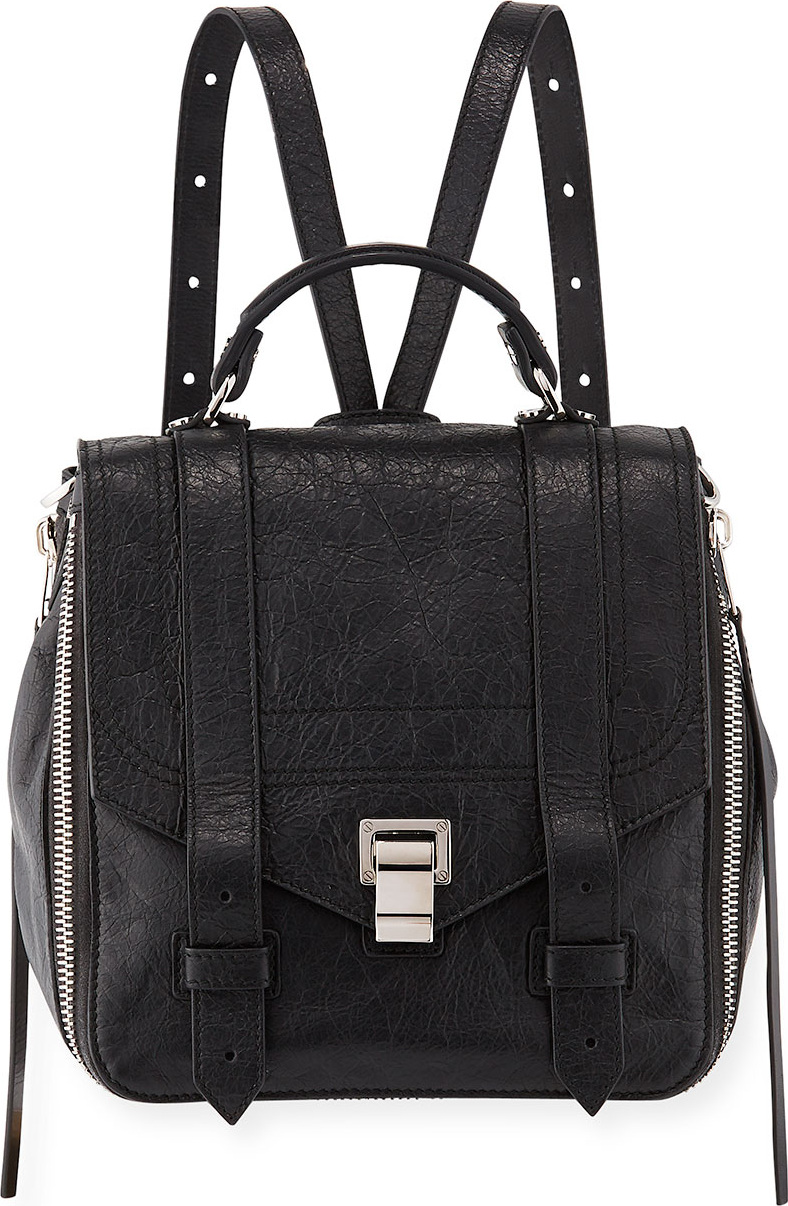 Proenza Schouler PS1 Zip Paper Leather Backpack
