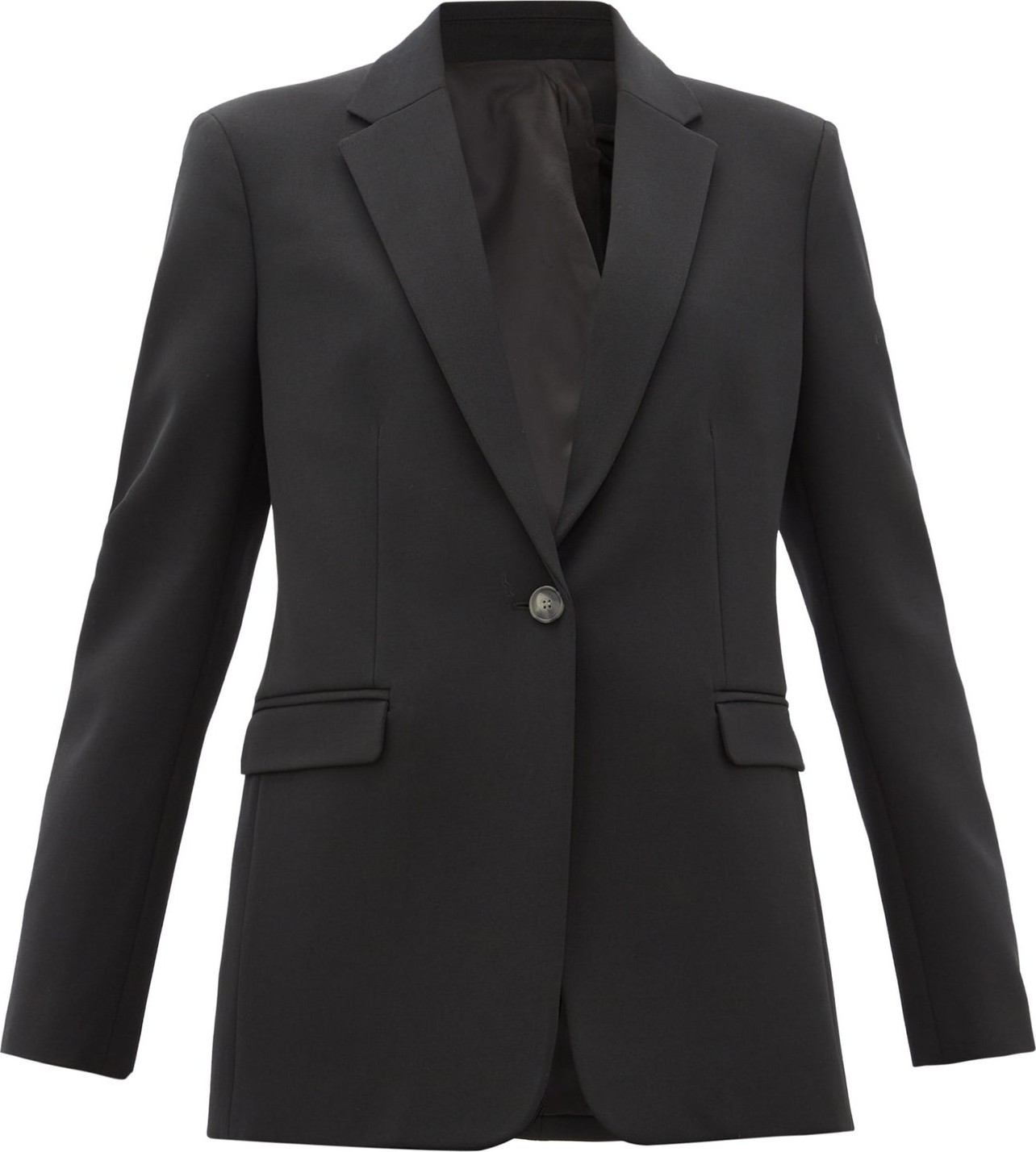 Joseph New Laurent single-breasted wool-blend blazer