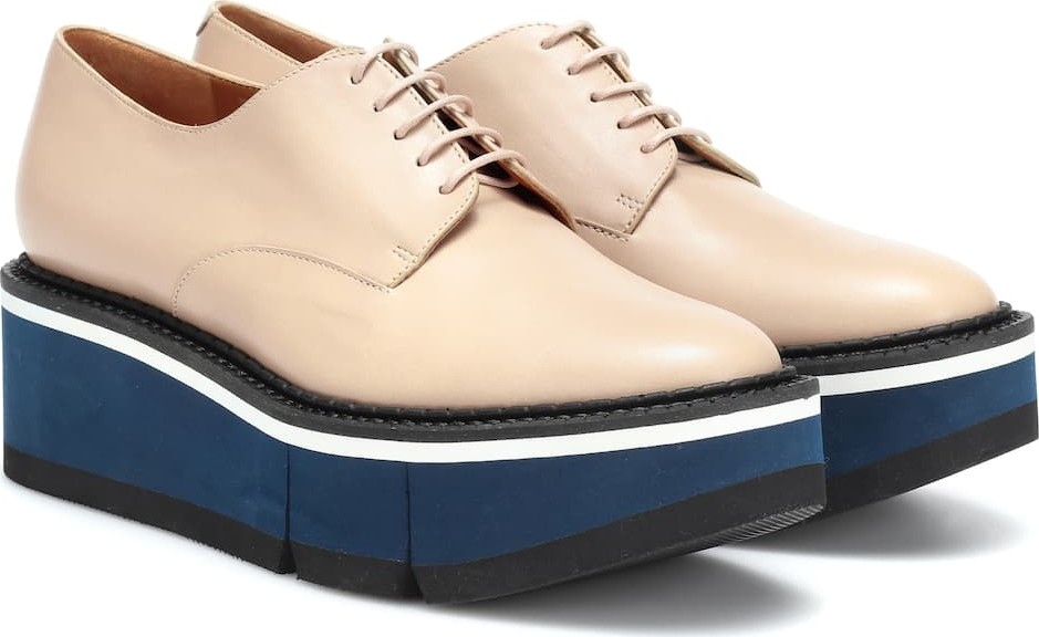 Robert Clergerie Barbara platform leather brogues