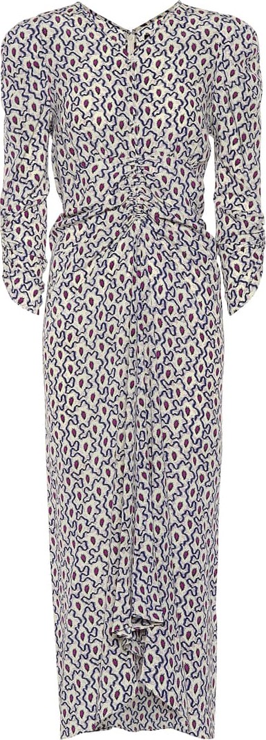 Isabel Marant Albi printed silk dress
