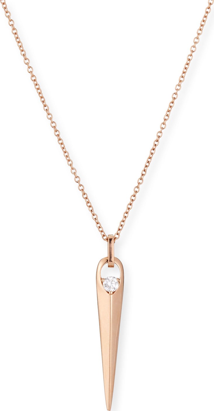 A. Link for Forevermark Arrow Pendant Necklace with Diamond in 18K Rose Gold