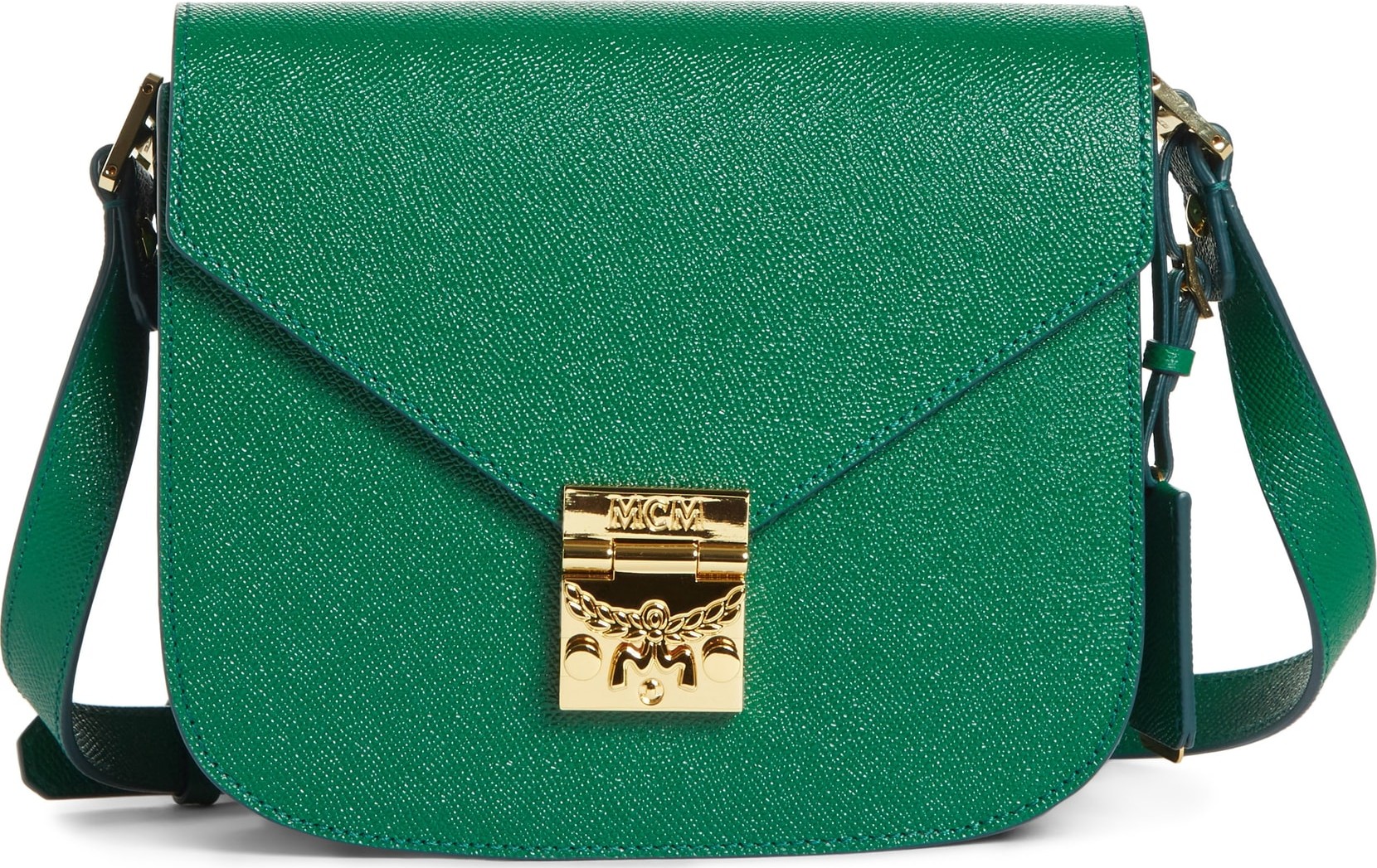 MCM Small RGB Leather Shoulder Bag