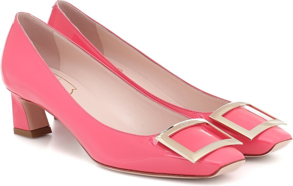 Roger Vivier Belle Vivier 45 patent leather pumps