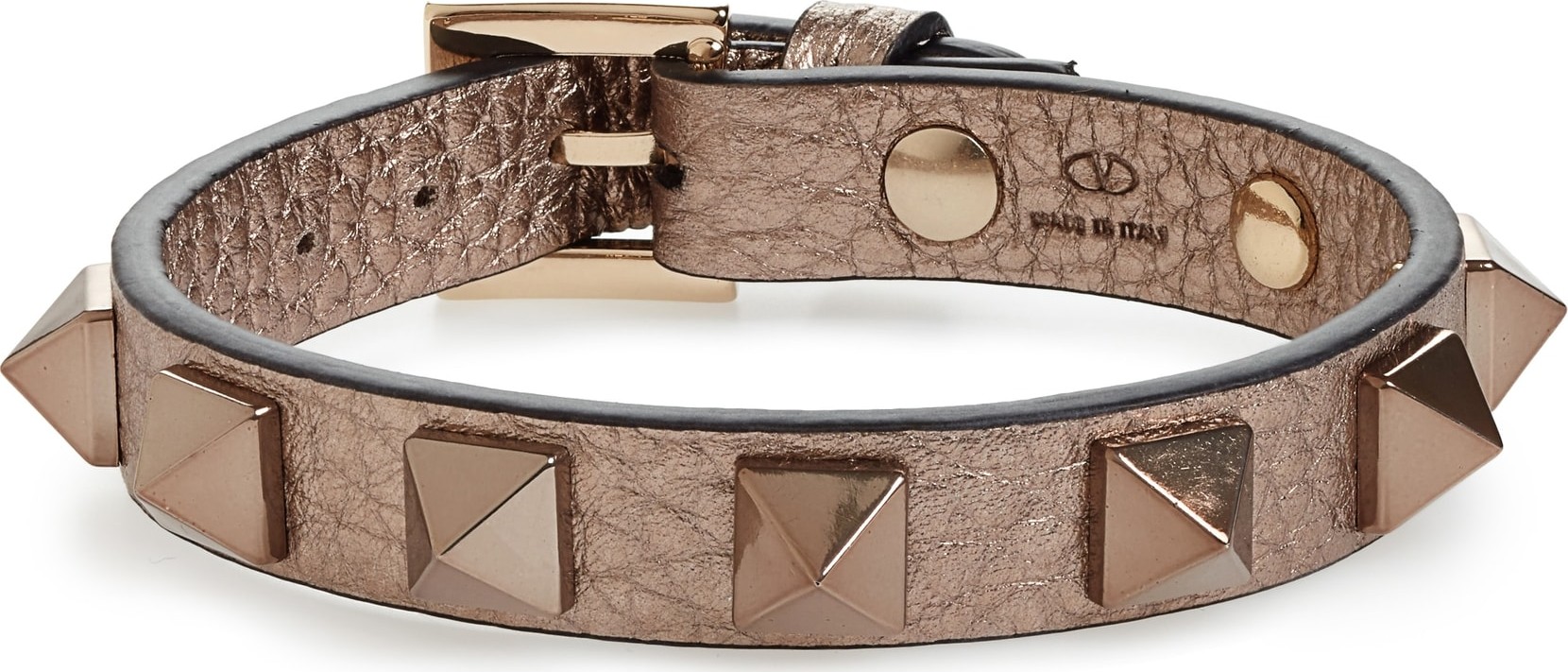 Valentino Rockstud Small Leather Bracelet