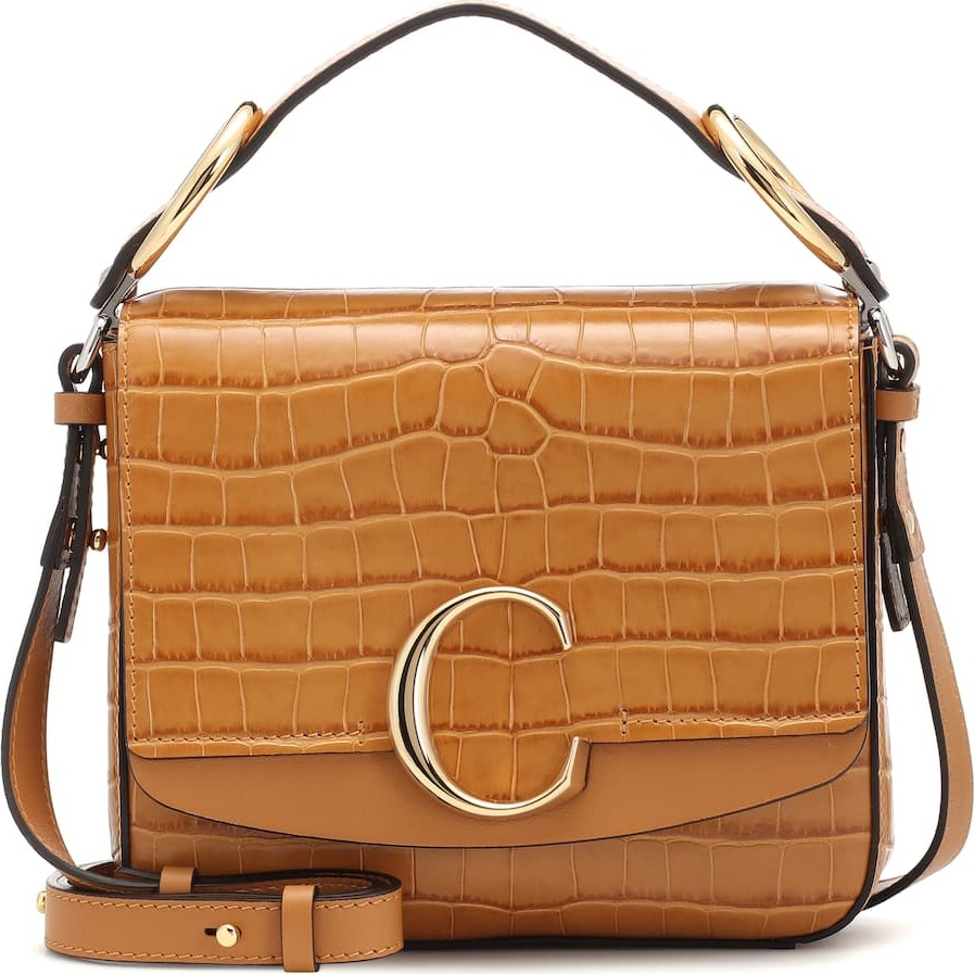 Chloe Chloé C Small leather shoulder bag