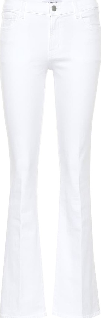 J BRAND Sallie mid-rise flared jeans