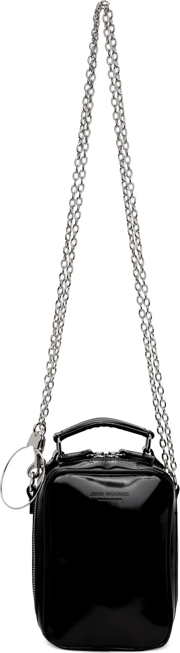 Junya Watanabe Black Steer Glass Glossy Bag