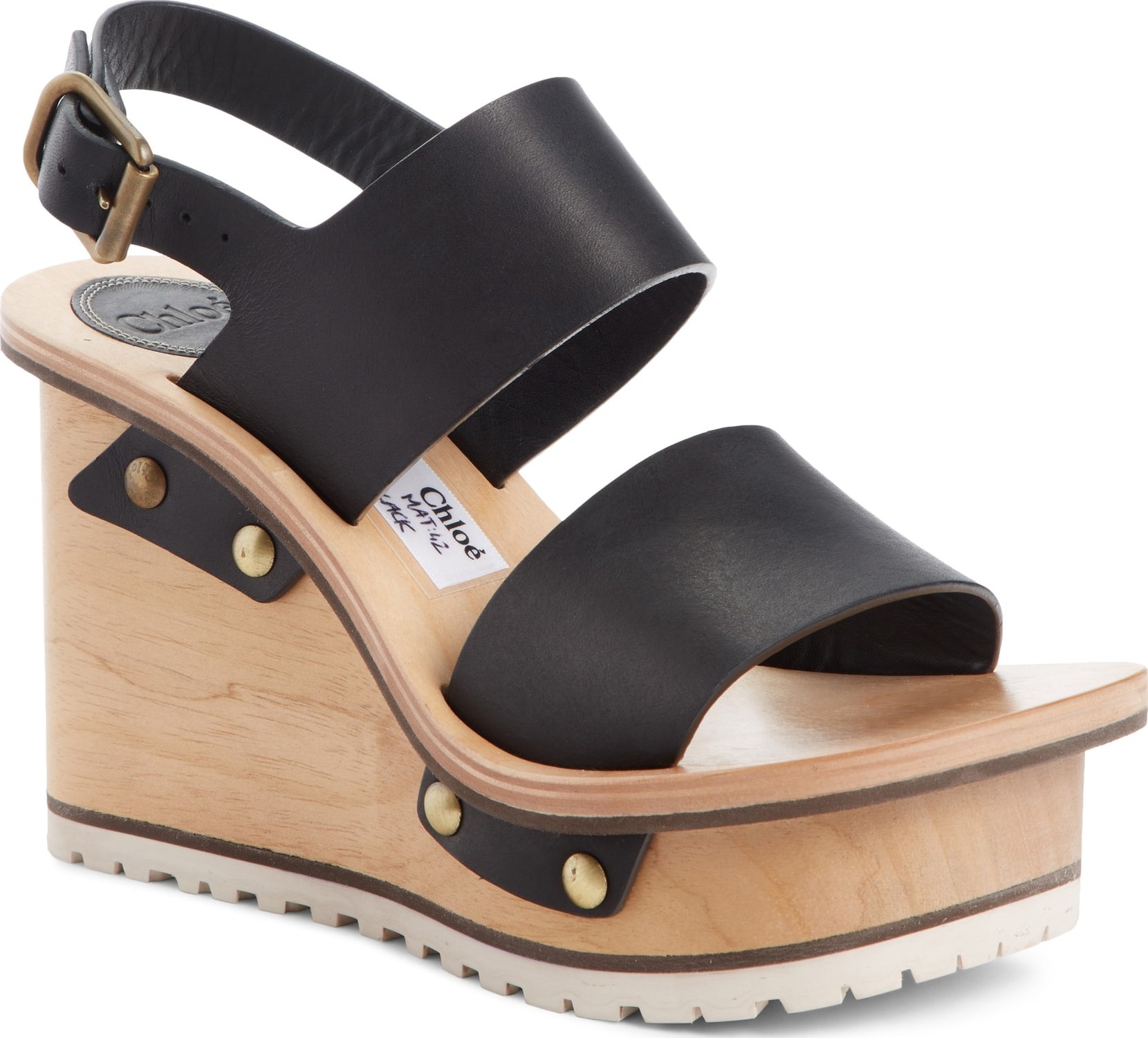 Chloe Valentine Platform Wedge Sandal