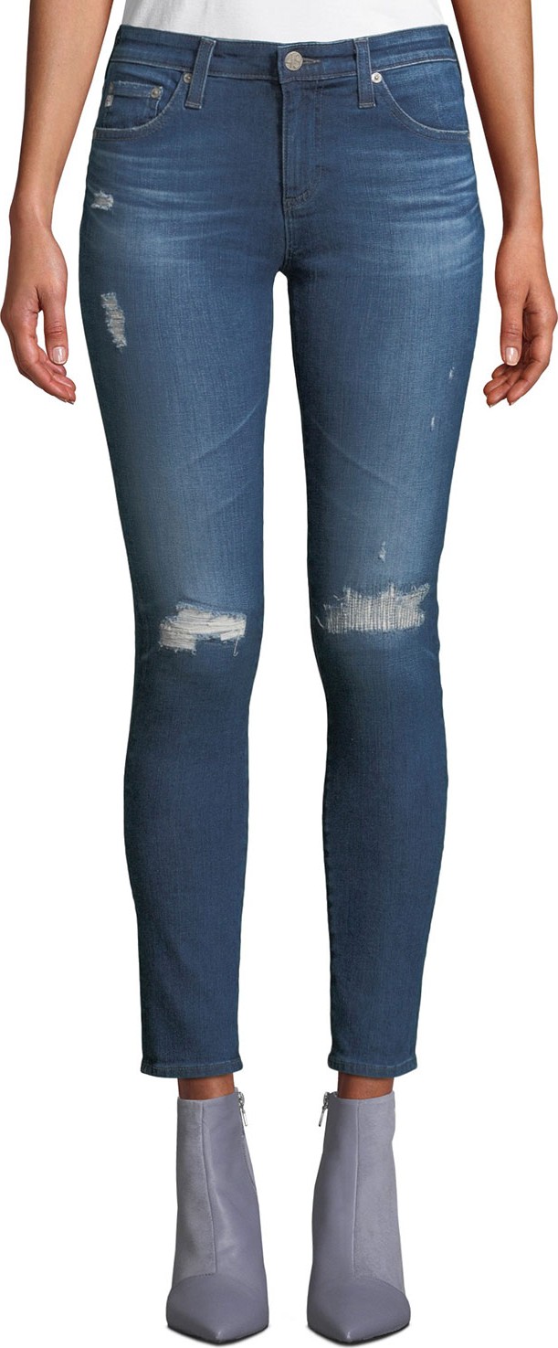 AG Jeans The Legging Ankle 8 Years Whistler Jeans, Blue