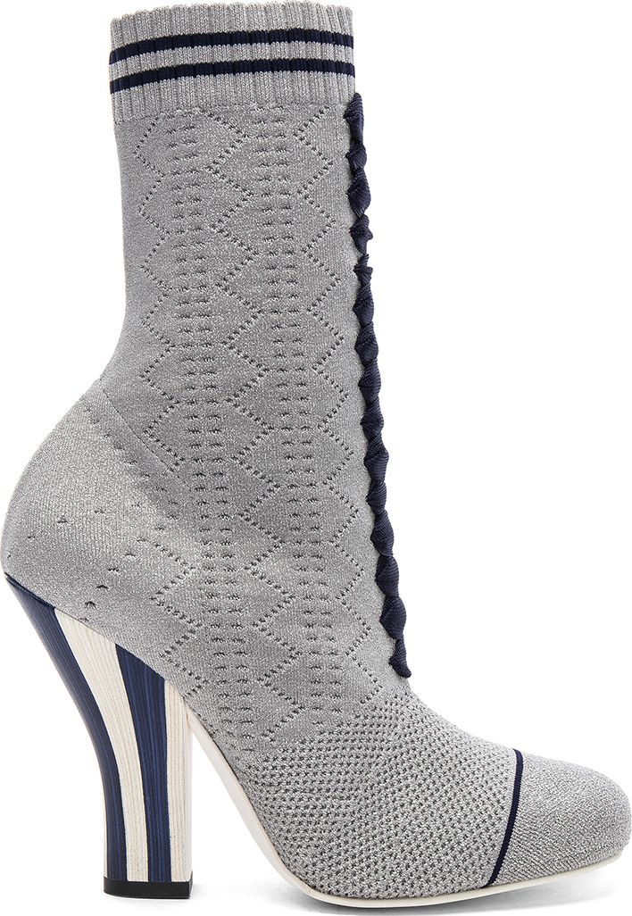 Fendi Knit Rockoko Booties