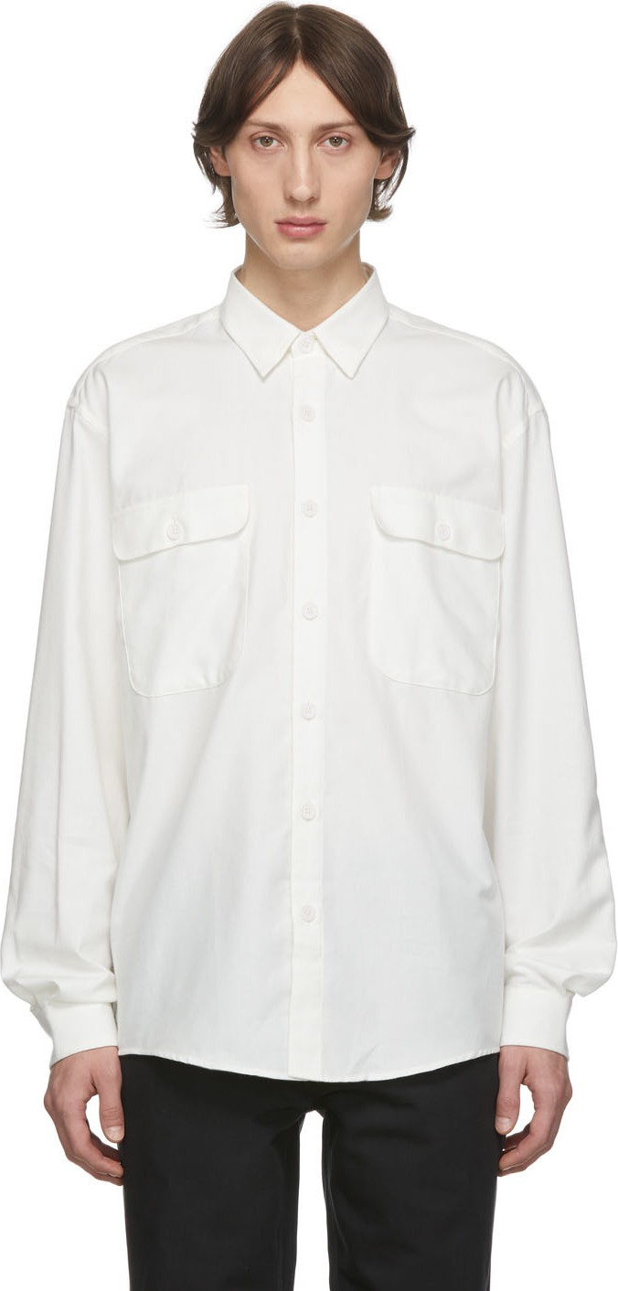 Schnayderman's White Boxy Shirt