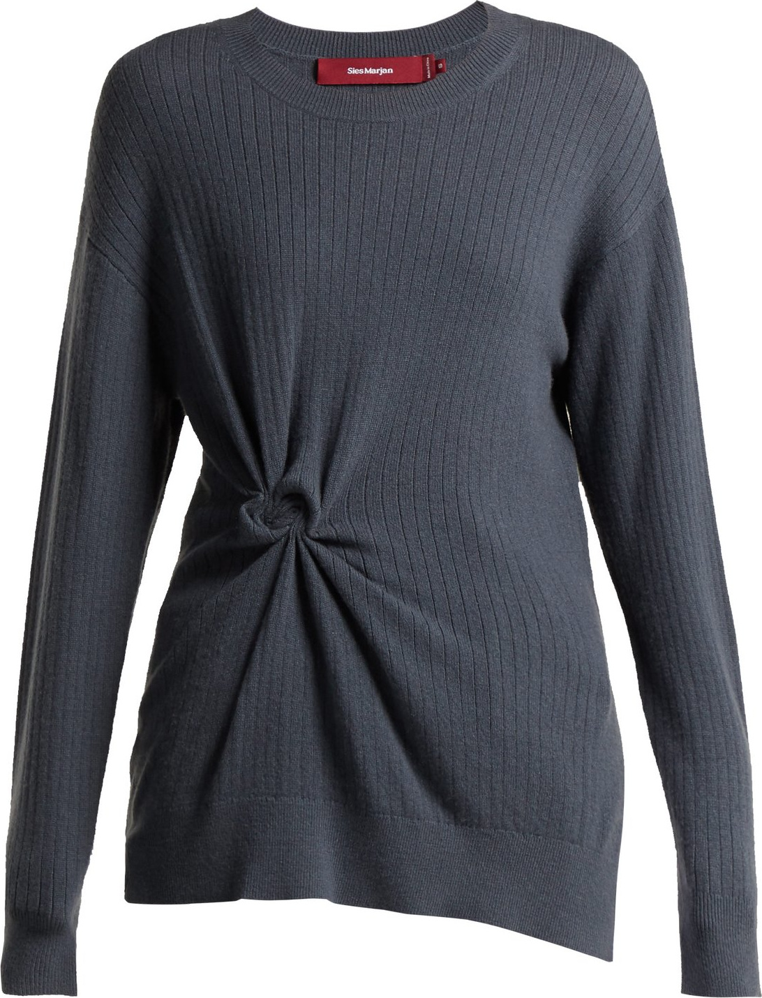 Sies Marjan Brynn Rosette cashmere sweater