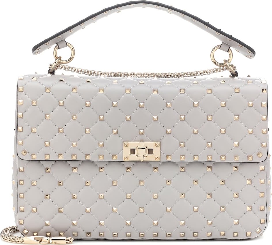 Valentino Valentino Garavani Rockstud Spike leather shoulder bag