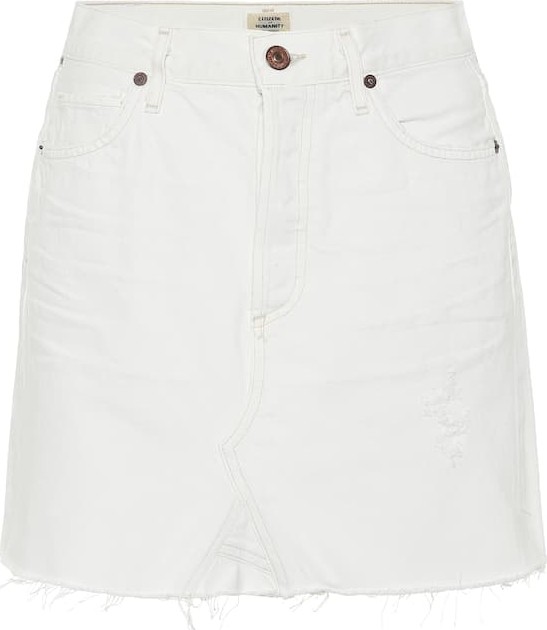 Citizens Of Humanity Astrid denim miniskirt