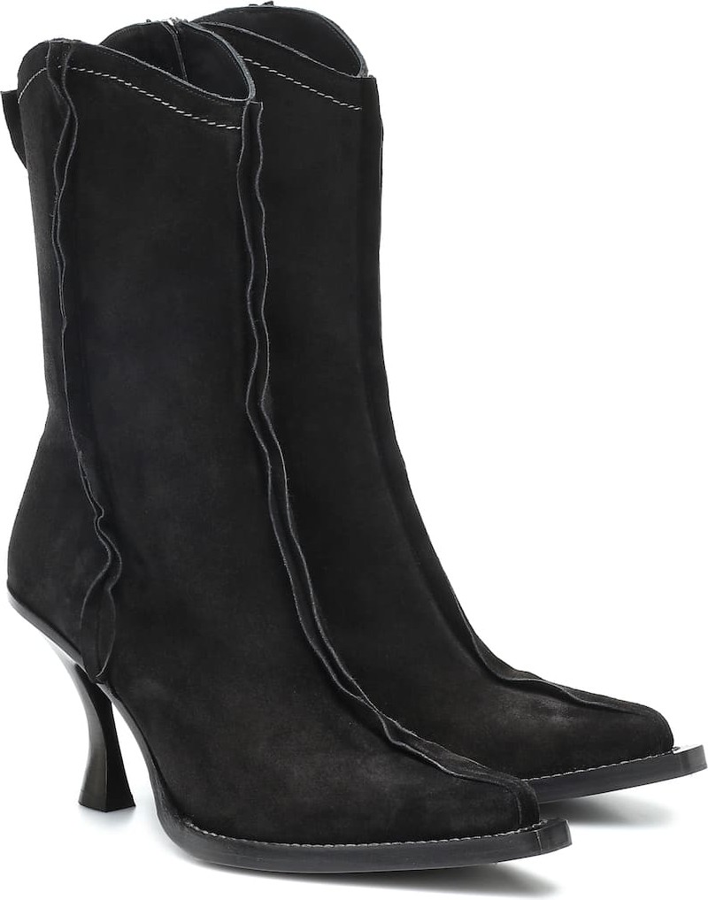 Acne Studios Bree suede cowboy boots