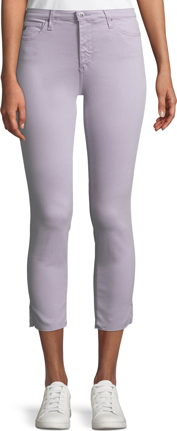 AG Jeans Prima Mid-Rise Cropped Skinny Jeans