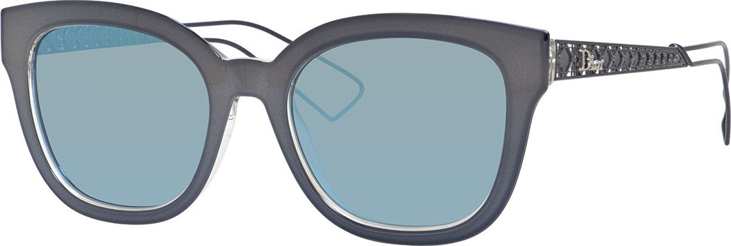 Dior Diorama Caged Mirrored Sunglasses