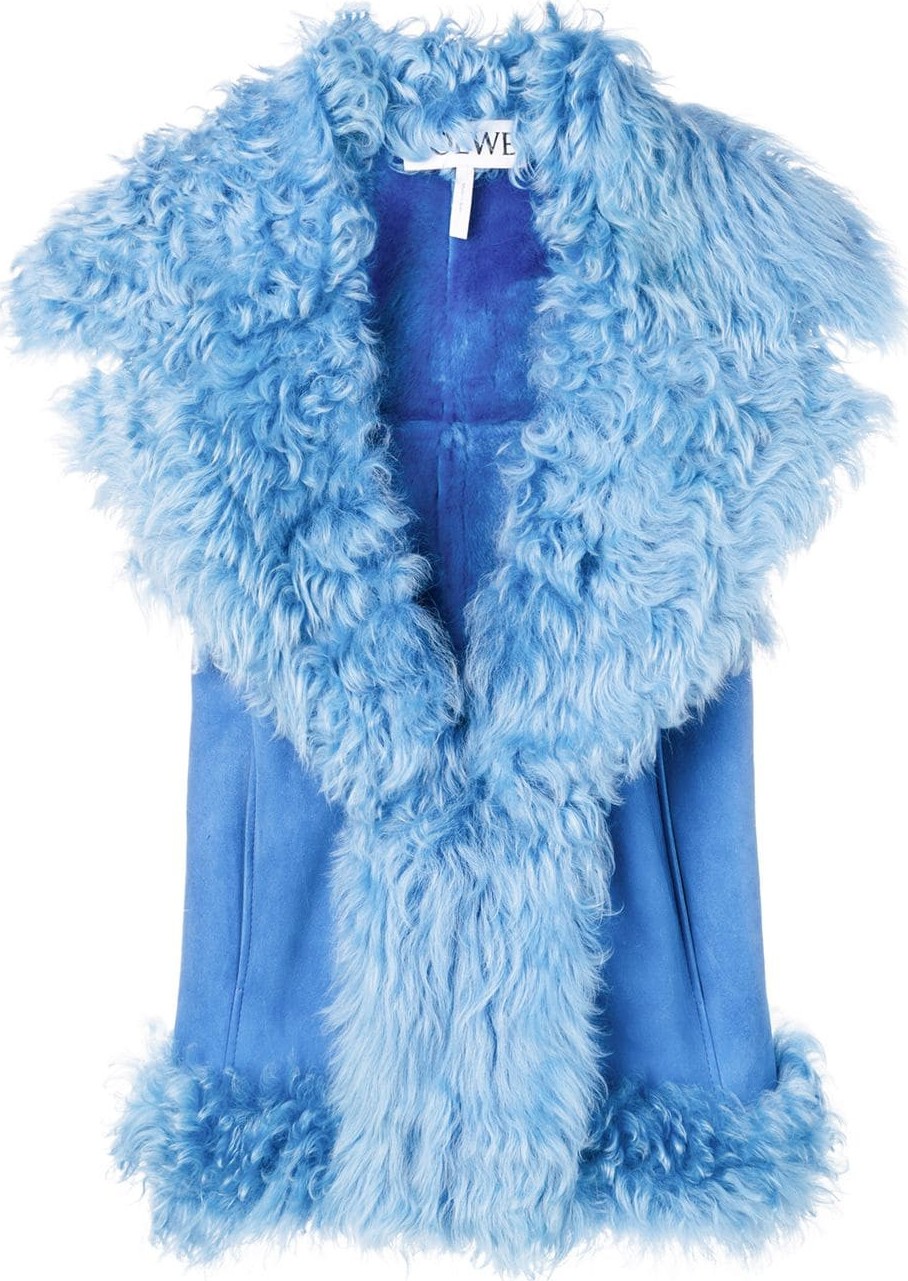 LOEWE shearling gilet