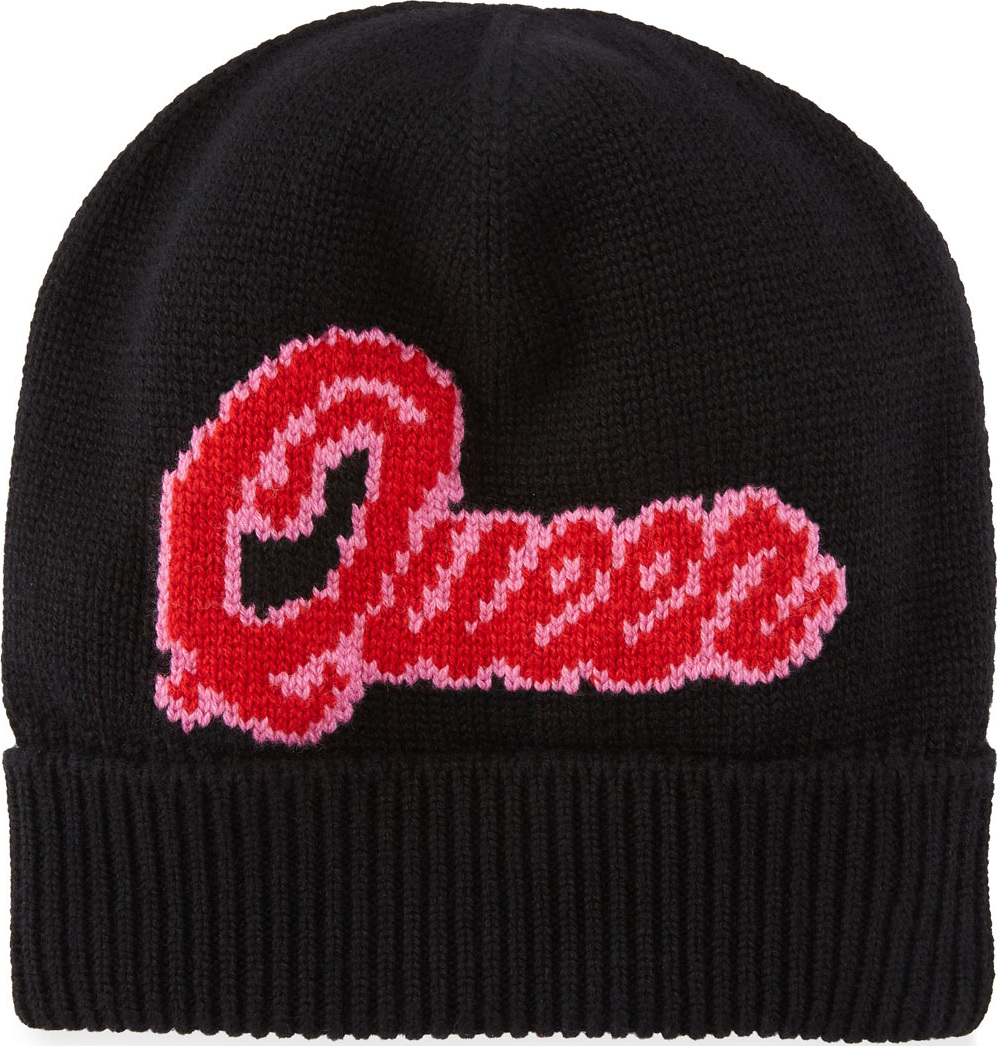 Dolce & Gabbana Queen D&G Knit Beanie Hat
