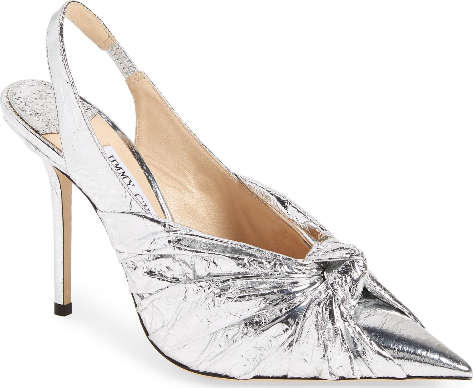 Jimmy Choo Annabell Foil Slingback Pump
