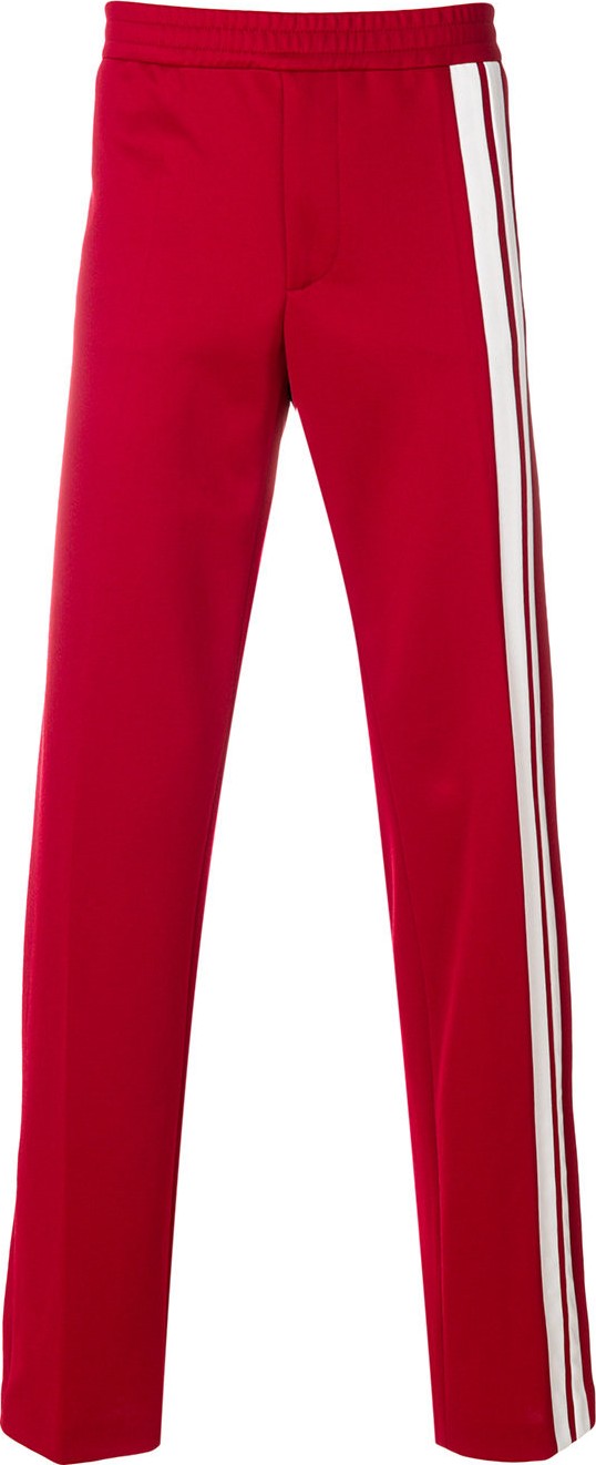 Valentino side stripe track pants