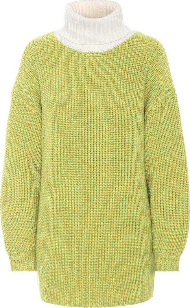 Tibi Tweedy wool oversized sweater