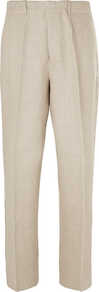 Our Legacy Striped Herringbone Linen Trousers