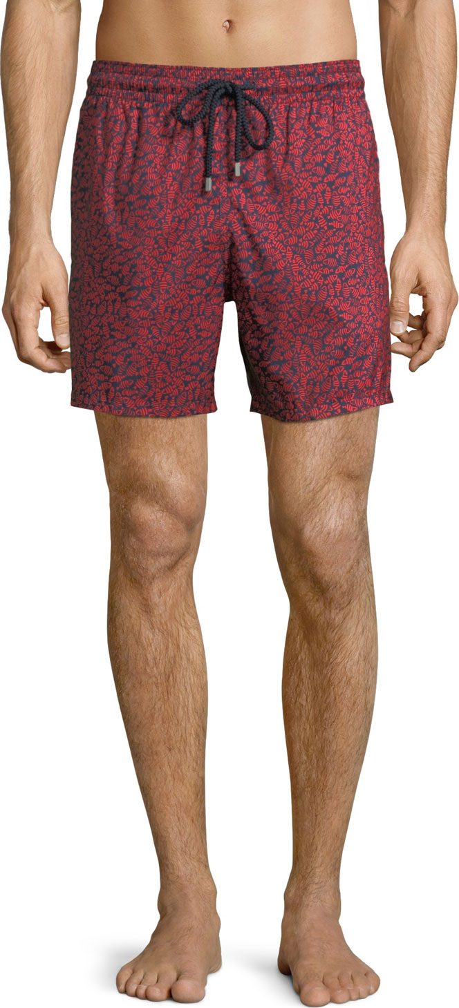 Vilebrequin Men's Mini Fishes Swim Trunks