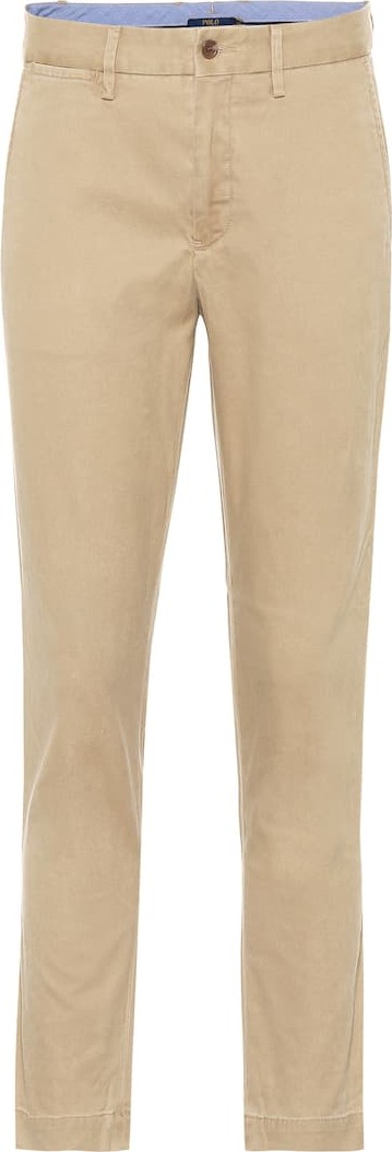 Polo Ralph Lauren Mid-rise straight cotton-blend pants