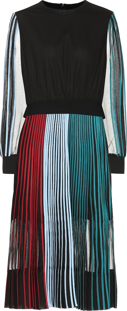 Bodice Studio Pleated cotton midi dress