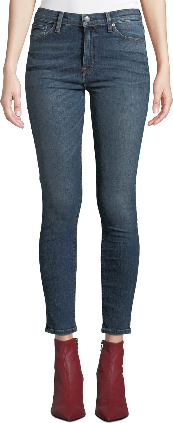 Hudson Barbara High-Waist Super-Skinny Ankle Jeans