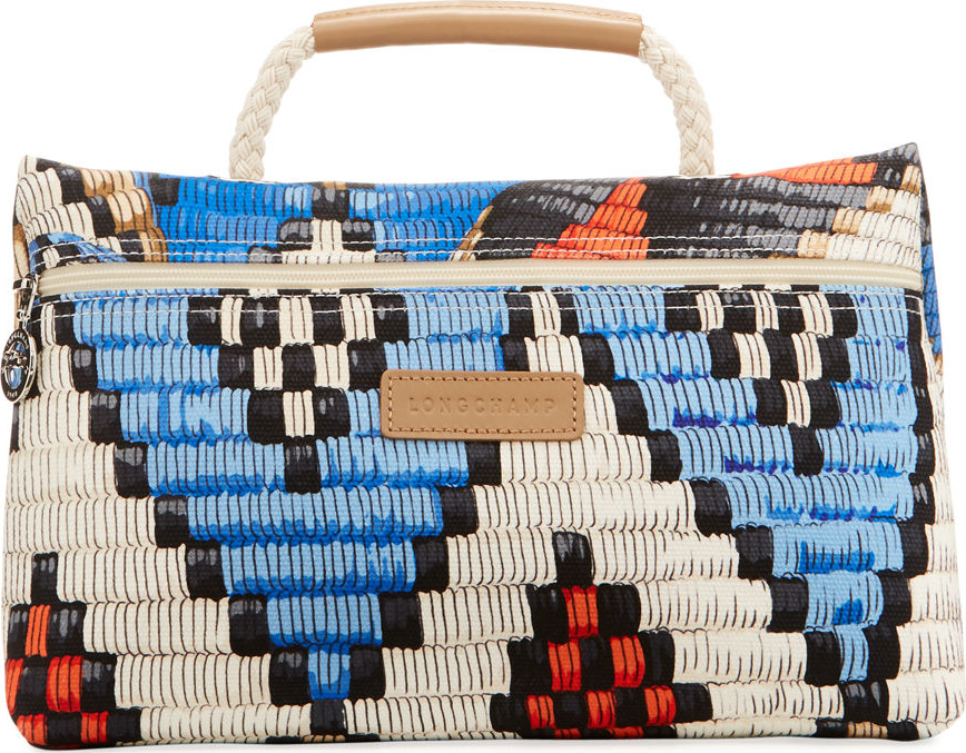 Longchamp Roseau Paniers Dart Cosmetics Bag