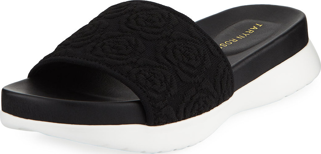 Taryn Rose Iris Comfort Knit Pool Slide Sandal
