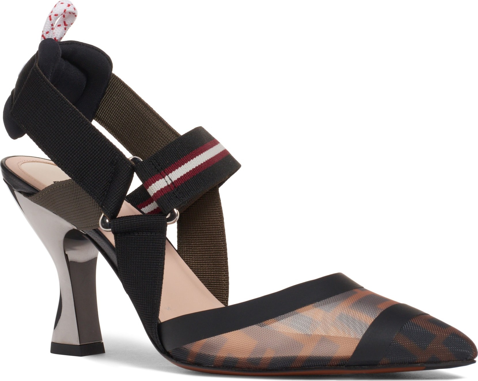 Fendi Colibri Slingback Pump