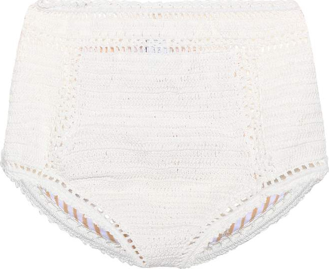 She Made Me Essential high-waist bikini bottoms