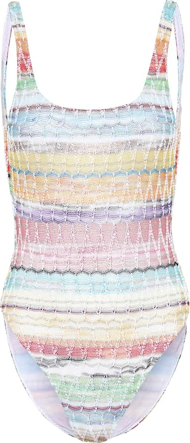 Missoni Crochet knit swimsuit